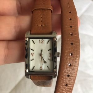 EUC Stella and Dot double wrap watch.